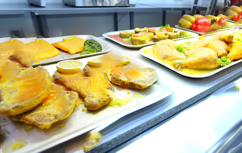 Food Tray food heating